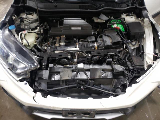 5J6RW2H83JL001472 - 2018 HONDA CR-V EXL WHITE photo 11