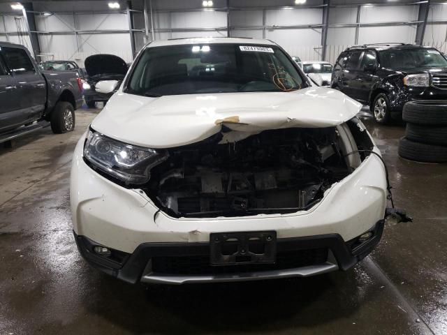 5J6RW2H83JL001472 - 2018 HONDA CR-V EXL WHITE photo 5