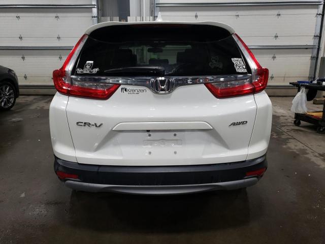 5J6RW2H83JL001472 - 2018 HONDA CR-V EXL WHITE photo 6