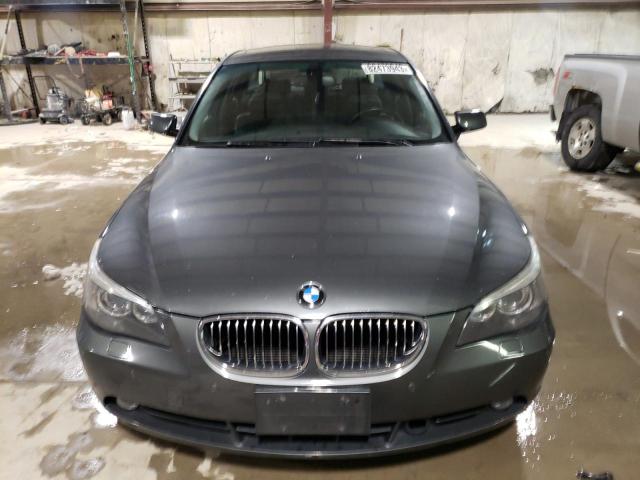 WBANB53597CP03946 - 2007 BMW 550 I GRAY photo 5