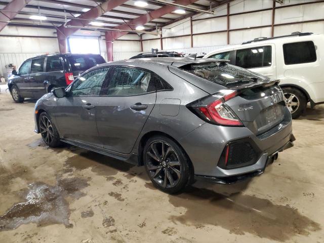 SHHFK7H94HU214257 - 2017 HONDA CIVIC SPORT TOURING GRAY photo 2