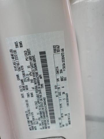 1FMCU9H99DUC96042 - 2013 FORD ESCAPE SEL Ақ фото 13