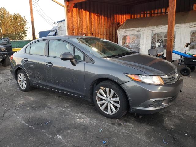 19XFB2F9XCE055931 - 2012 HONDA CIVIC EXL Grau Foto 4