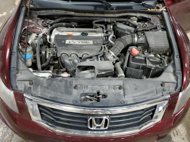 JHMCP26888C018093 - 2008 HONDA ACCORD EXL BURGUNDY photo 11