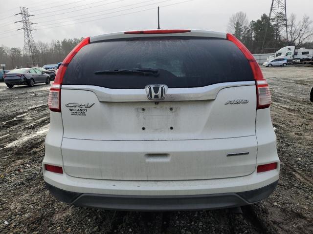 5J6RM4H47GL032277 - 2016 HONDA CR-V SE WHITE photo 6