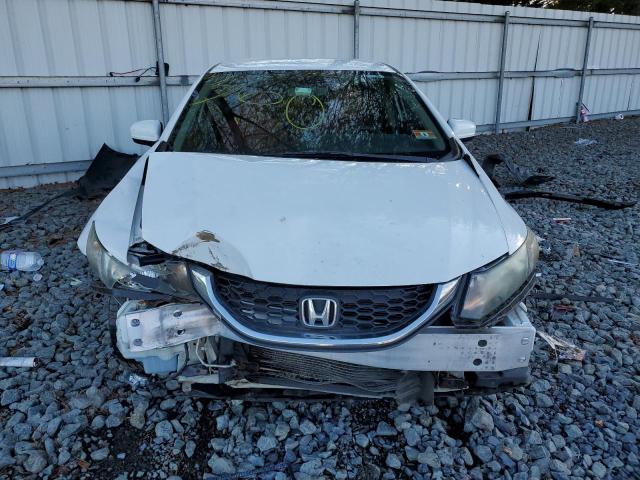 2HGFB2F59EH521886 - 2014 HONDA CIVIC LX WHITE photo 5