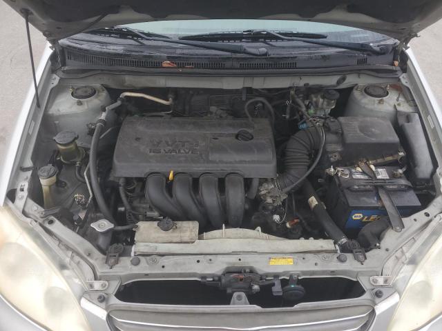 1NXBR32EX4Z296759 - 2004 TOYOTA COROLLA CE SILVER photo 11