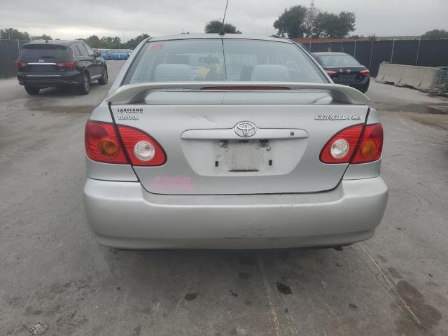 1NXBR32EX4Z296759 - 2004 TOYOTA COROLLA CE SILVER photo 6