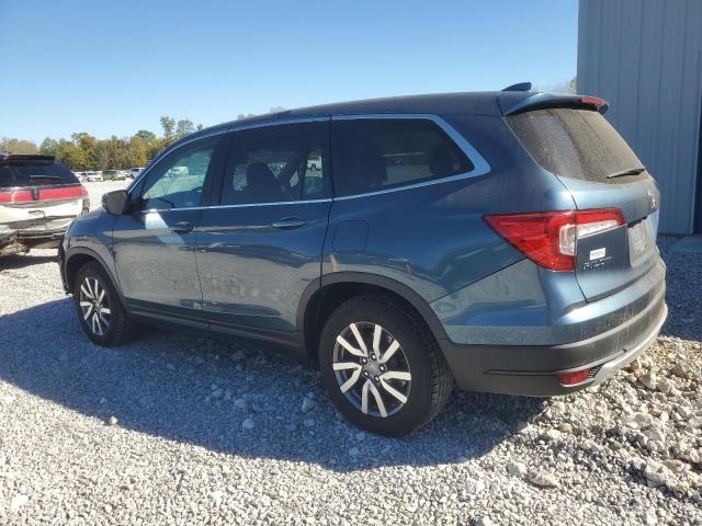 5FNYF6H57LB064238 - 2020 HONDA PILOT EXL BLUE photo 2