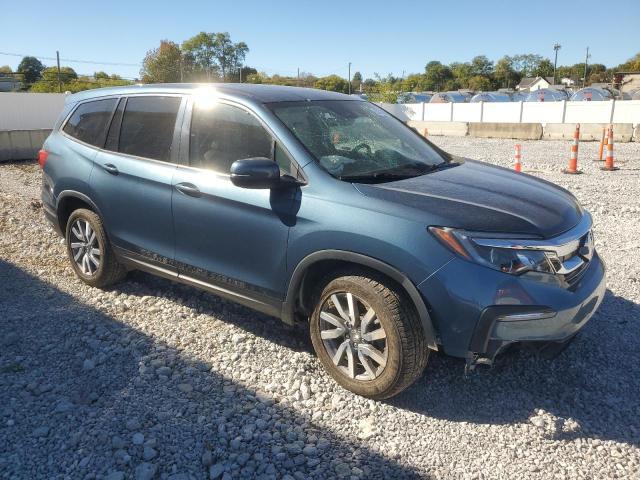 5FNYF6H57LB064238 - 2020 HONDA PILOT EXL BLUE photo 4
