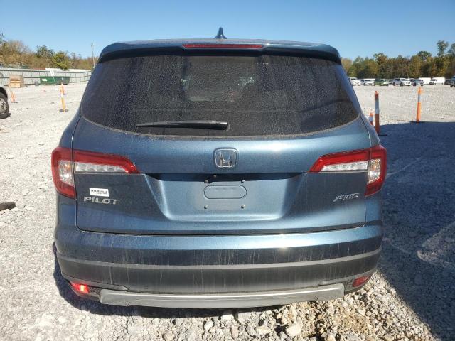 5FNYF6H57LB064238 - 2020 HONDA PILOT EXL BLUE photo 6