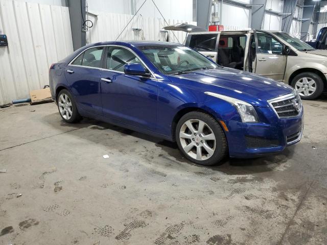 1G6AG5RX6D0148501 - 2013 CADILLAC ATS BLUE photo 4