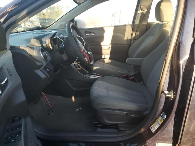 1G1JC5SH8G4129711 - 2016 CHEVROLET SONIC LT CHARCOAL photo 7