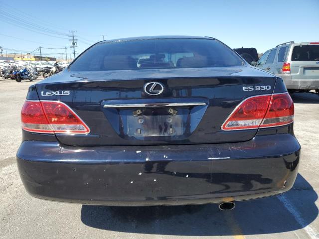 JTHBA30G665147096 - 2006 LEXUS ES 330 BLUE photo 6