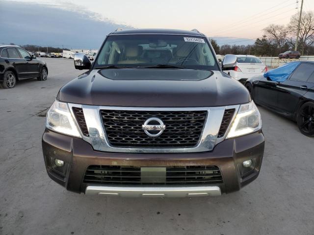 JN8AY2ND9H9003527 - 2017 NISSAN ARMADA SV BURGUNDY photo 5