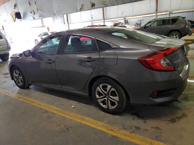 2HGFC2F51JH523204 - 2018 HONDA CIVIC LX GRAY photo 2