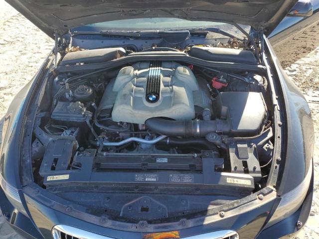 WBAEH73415B192401 - 2005 BMW 645 CI AUTOMATIC BLACK photo 11