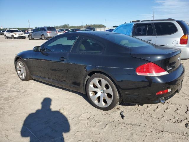 WBAEH73415B192401 - 2005 BMW 645 CI AUTOMATIC BLACK photo 2
