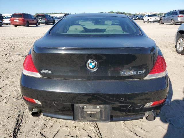 WBAEH73415B192401 - 2005 BMW 645 CI AUTOMATIC BLACK photo 6