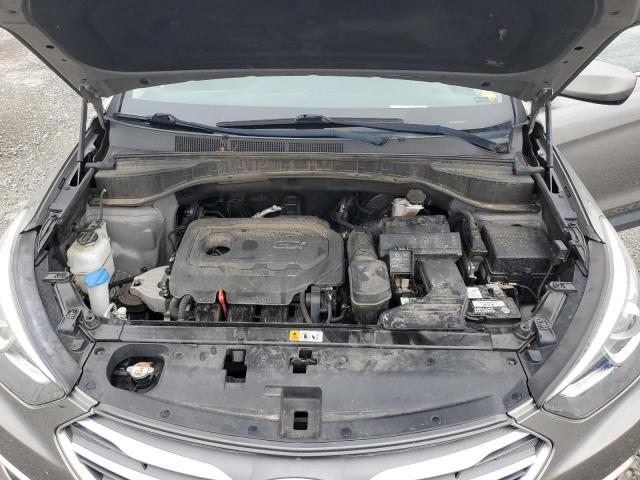 5NMZT3LB9JH084477 - 2018 HYUNDAI SANTA FE SPORT Մոխրագույն լուսանկար 12