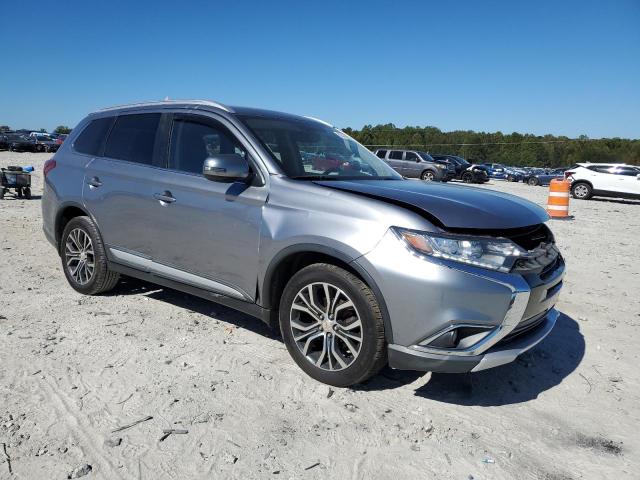 JA4AD3A30HZ001086 - 2017 MITSUBISHI OUTLANDER SE ნაცრისფერი ფოტო 4