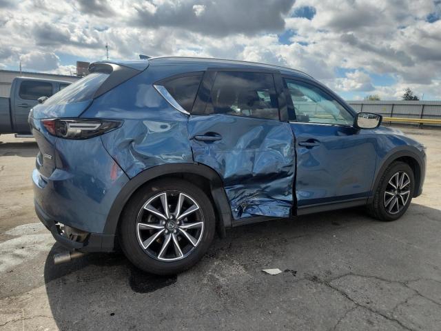 JM3KFADM8J0332609 - 2018 MAZDA CX-5 GRAND TOURING BLUE photo 3