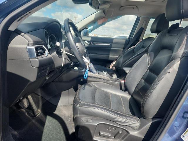 JM3KFADM8J0332609 - 2018 MAZDA CX-5 GRAND TOURING BLUE photo 7