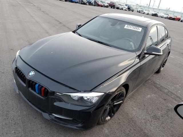 WBA3C1C57EK116550 - 2014 BMW 328 I SULEV BLACK photo 1