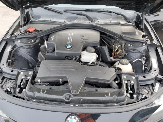 WBA3C1C57EK116550 - 2014 BMW 328 I SULEV BLACK photo 11