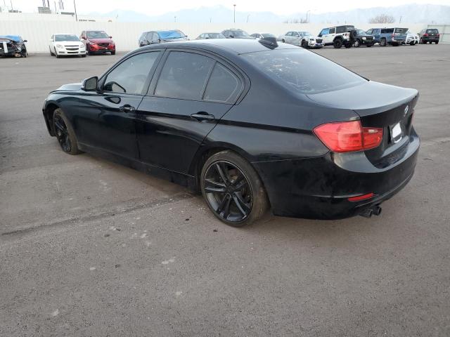 WBA3C1C57EK116550 - 2014 BMW 328 I SULEV BLACK photo 2