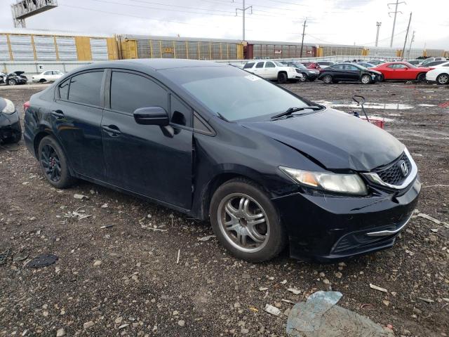 19XFB2F58EE063218 - 2014 HONDA CIVIC LX BLACK photo 4