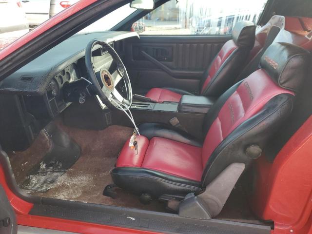 1G1AP87H5DN153999 - 1983 CHEVROLET CAMARO RED photo 7