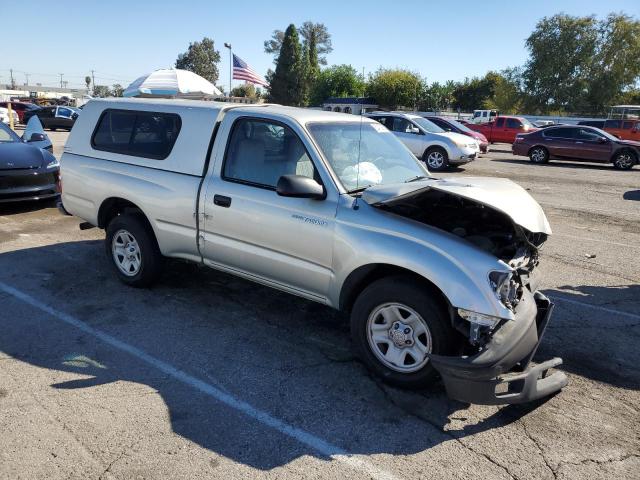 5TENL42N61Z751733 - 2001 TOYOTA TACOMA SILVER photo 4