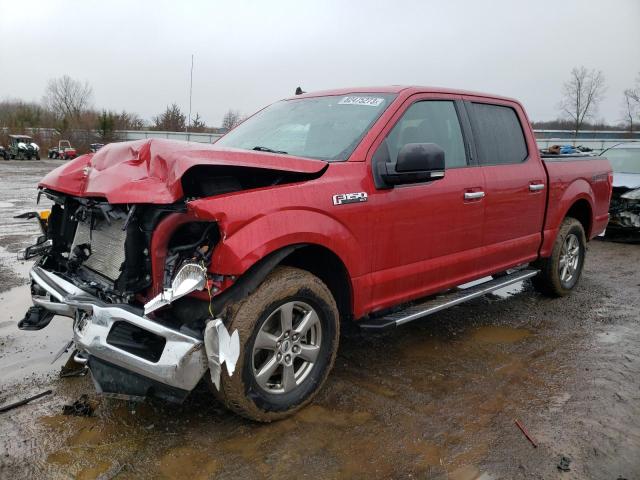 1FTEW1EP9LFB29372 - 2020 FORD F150 SUPERCREW RED photo 1