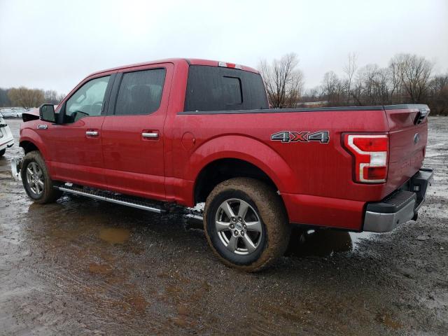 1FTEW1EP9LFB29372 - 2020 FORD F150 SUPERCREW RED photo 2