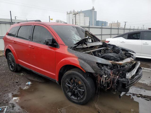 3C4PDDBG5KT848899 - 2019 DODGE JOURNEY SE RED photo 4