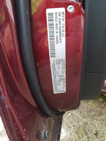 2C4RC1BG8MR559872 - 2021 CHRYSLER PACIFICA TOURING L MAROON photo 13