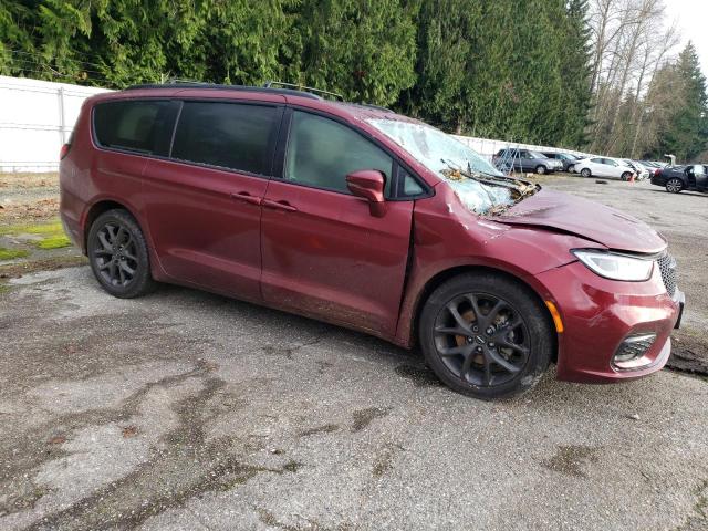 2C4RC1BG8MR559872 - 2021 CHRYSLER PACIFICA TOURING L MAROON photo 4