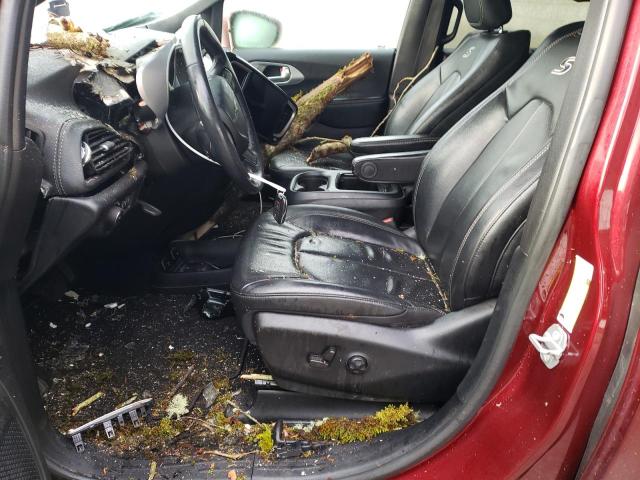 2C4RC1BG8MR559872 - 2021 CHRYSLER PACIFICA TOURING L MAROON photo 7