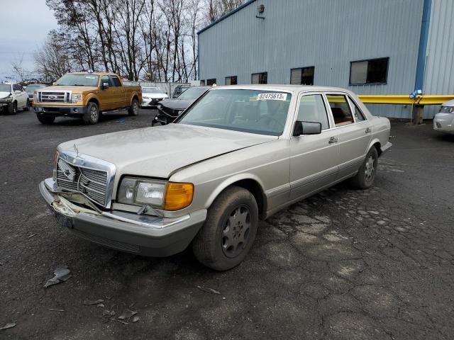 WDBCA35D8HA351587 - 1987 MERCEDES-BENZ 420 SEL GOLD photo 1