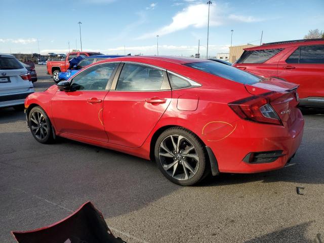 2HGFC2F82LH519014 - 2020 HONDA CIVIC SPORT RED photo 2