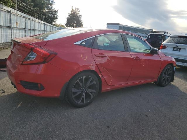 2HGFC2F82LH519014 - 2020 HONDA CIVIC SPORT RED photo 3