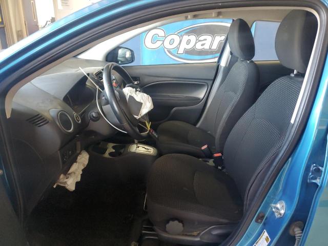 ML32A4HJ2FH045593 - 2015 MITSUBISHI MIRAGE ES BLUE photo 7