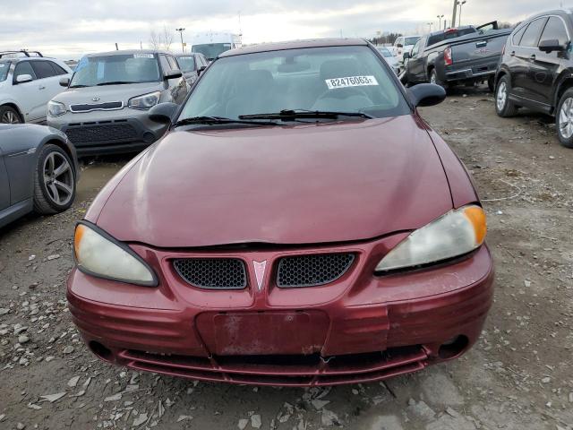 1G2NF12E72C187648 - 2002 PONTIAC GRAND AM SE1 BURGUNDY photo 5