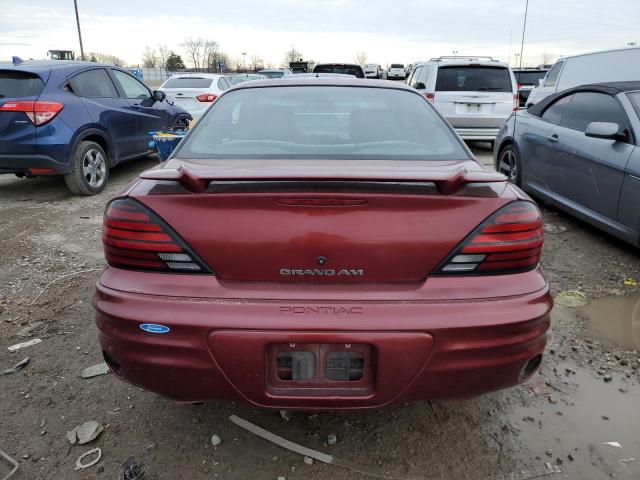 1G2NF12E72C187648 - 2002 PONTIAC GRAND AM SE1 BURGUNDY photo 6