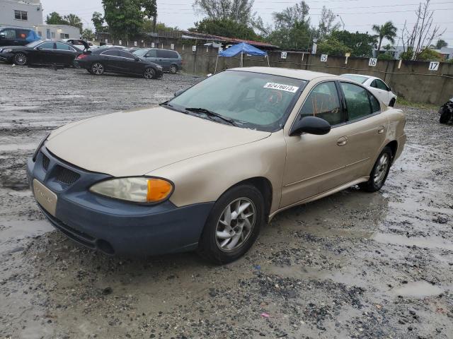 1G2NE52F23C297513 - 2003 PONTIAC GRAND AM SE GOLD photo 1