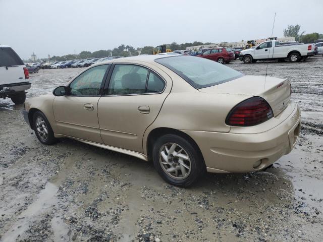 1G2NE52F23C297513 - 2003 PONTIAC GRAND AM SE GOLD photo 2