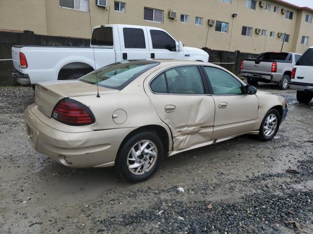 1G2NE52F23C297513 - 2003 PONTIAC GRAND AM SE GOLD photo 3