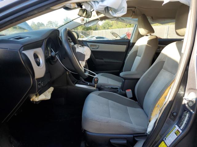 2T1BURHE4HC842827 - 2017 TOYOTA COROLLA L GRAY photo 7