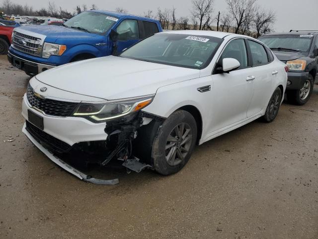 5XXGT4L35LG382676 - 2020 KIA OPTIMA LX WHITE photo 1